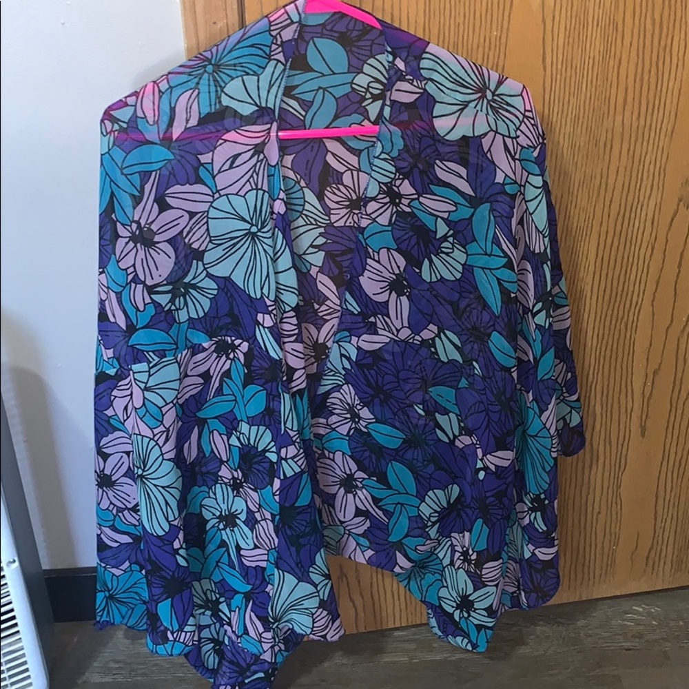 Open front cardigan